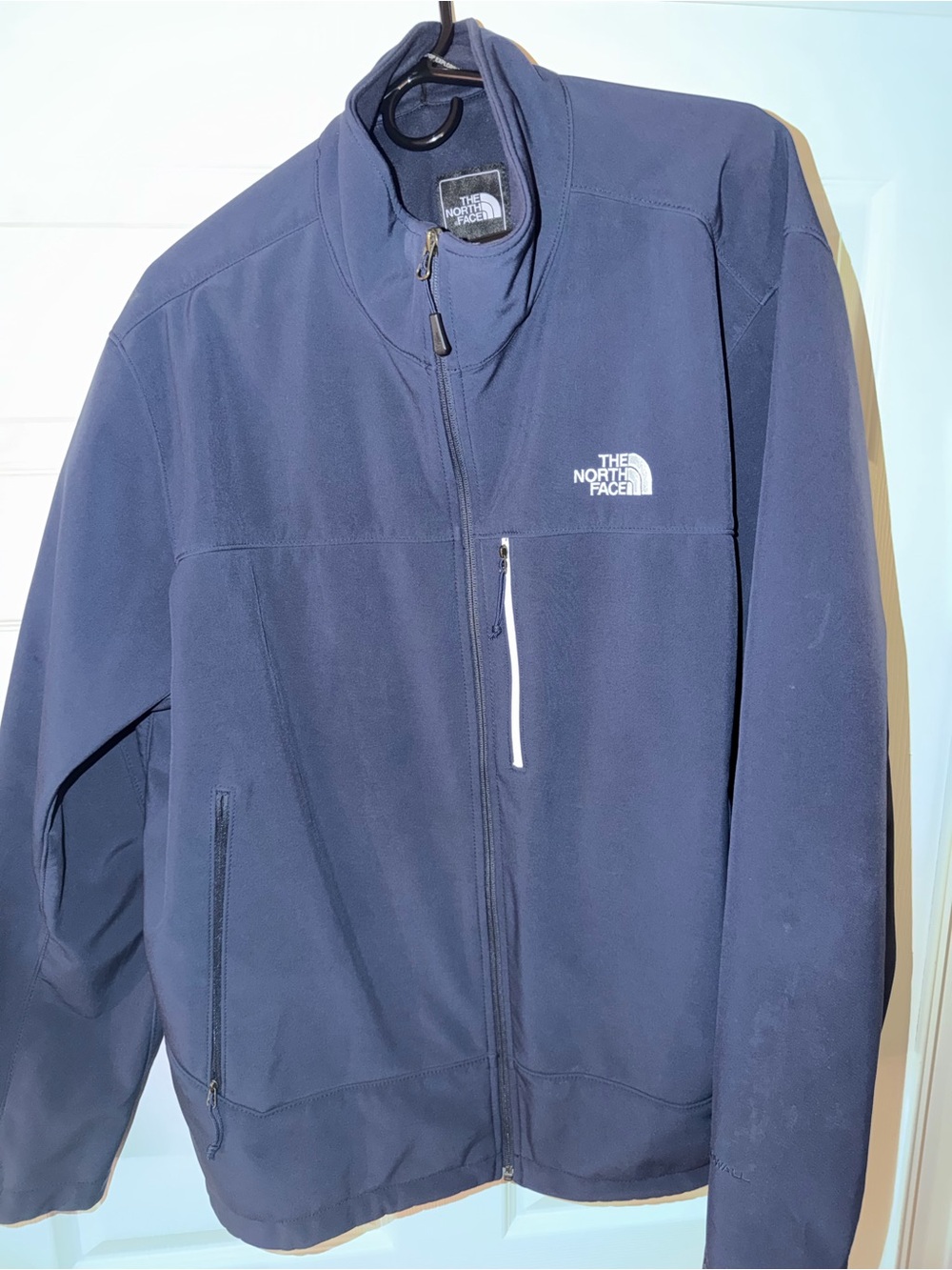 The North Face Apex WindWall Soft Shell Jacket Navy Full Zip Men’s XXL